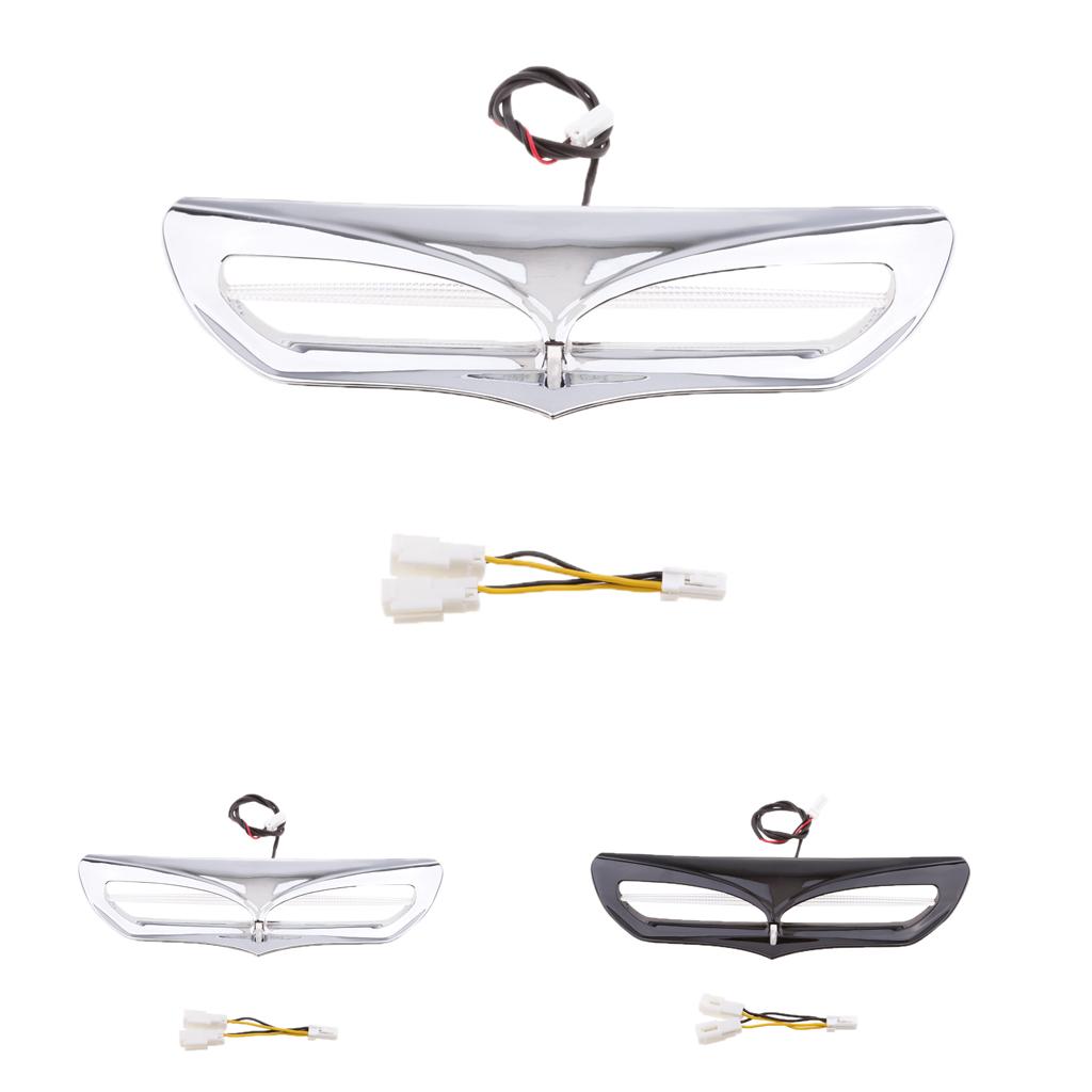 Motorcycle Fairing Vent Trim with LED Accent Light For Harley