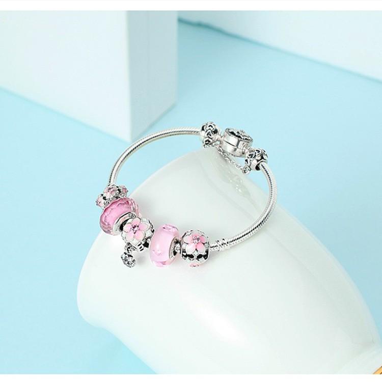 Vòng Bạc S925 ALE Cao Cấp - Vòng Charm Bạc Chuẩn S925 - Mã sản phẩm VONGBAC_DN076