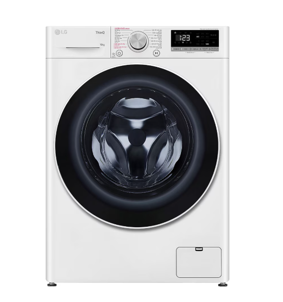 [Chỉ giao Miền Bắc/Nam] Máy giặt lồng ngang LG AI DD Inverter 10kg màu trắng FV1410S4W1 - Hàng Chính Hãng