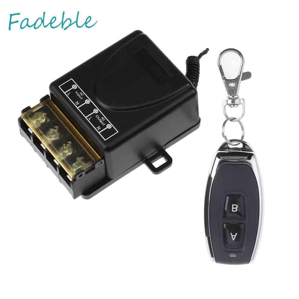 Công Tắc Rơ Le Điều Khiển Từ Xa AC 220V 1Ch Cho Cửa Garage