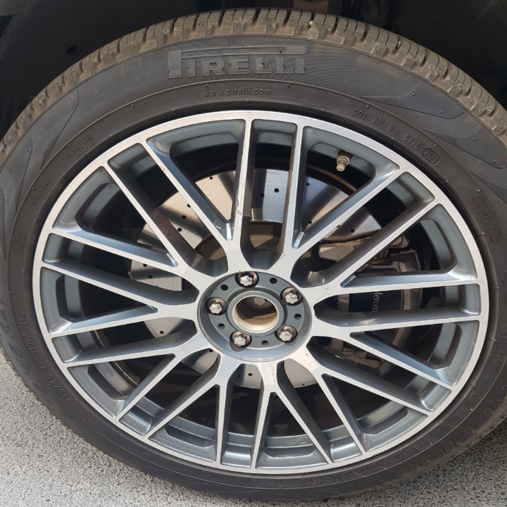 Logo chụp mâm, ốp lazang bánh xe ô tô Maybach AMG BC-1030C