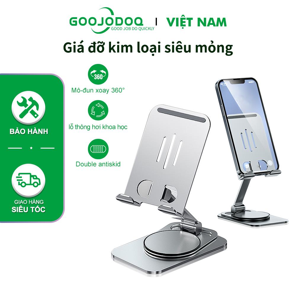 [HÀNG CHÍNH HÃNG GOOJODOQ] BD3035 - Giá đỡ điện thoại máy tính bảng chống trượt kim loại siêu mỏng thích hợp cho iPad 10.2 Soporte Xiaomi Samsung