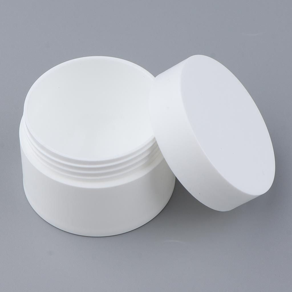 5Pcs/pack Portable Empty Plastic Cosmetic Cream Jars Pots Refillable Makeup Containers