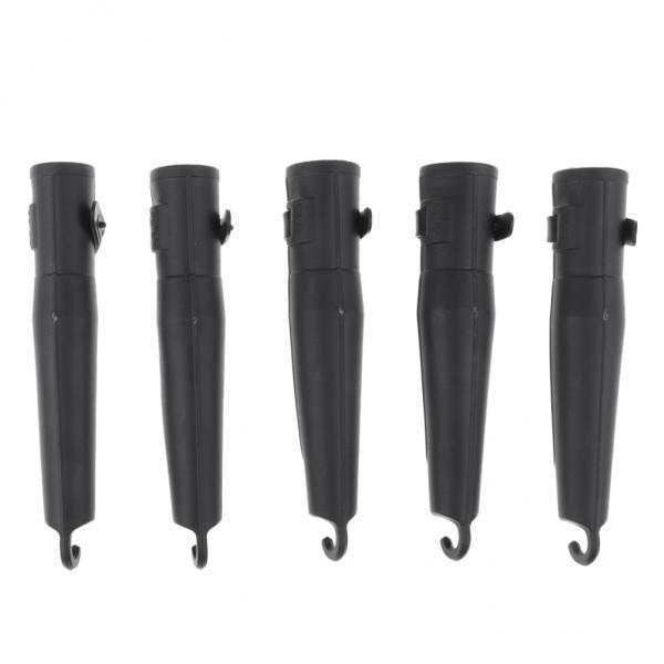 2x5Pcs Sea Rock Fishing Rod Rod Tip Protector Cover Rod Pole Head Hat 25#