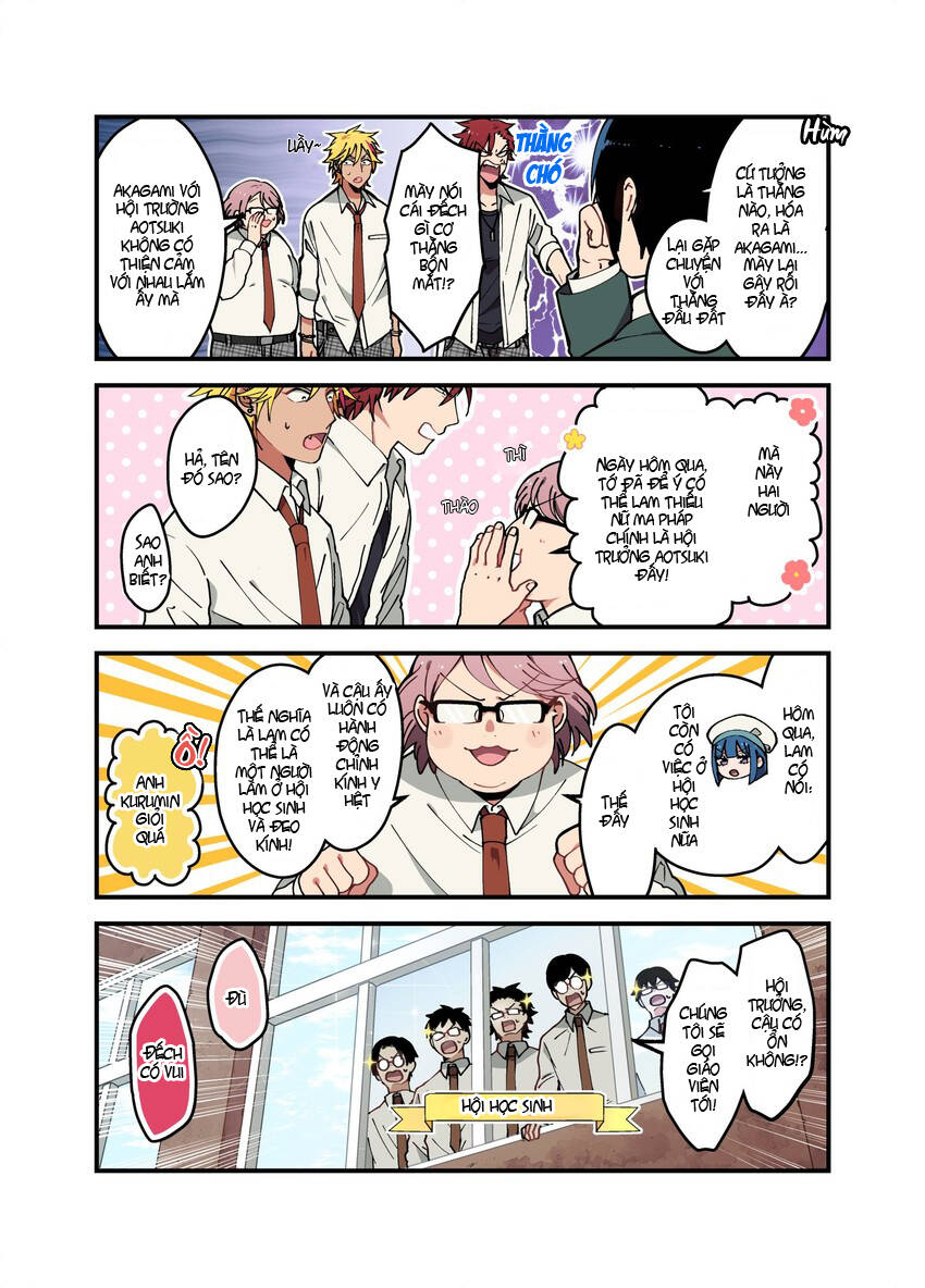 giai xinh chung học làm ma pháp thiếu nữ chapter 2 14