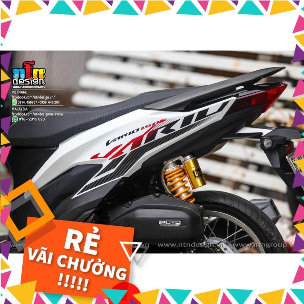 Tem Rời Vario 2018 Mẫu Đen Trắng Đỏ