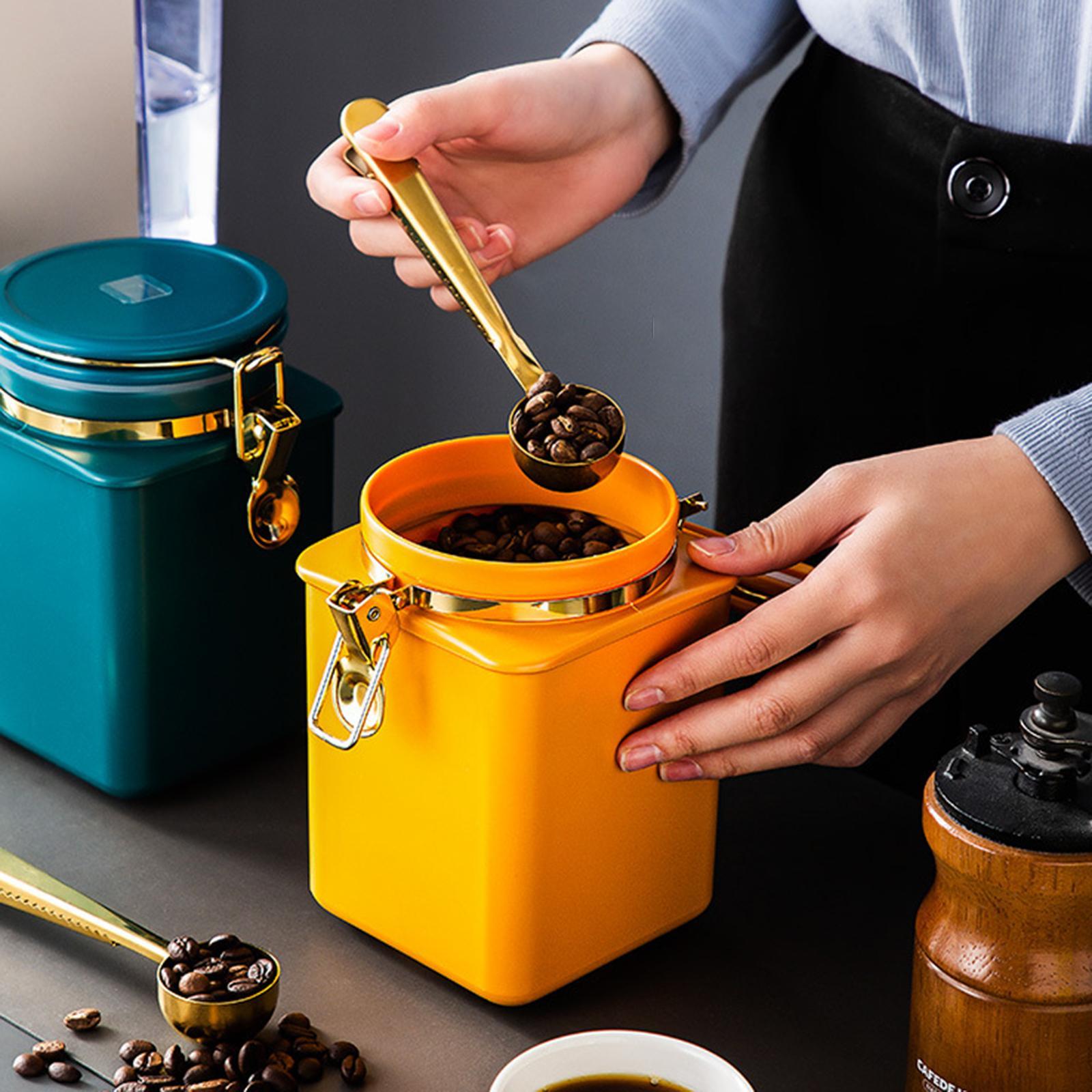 Storage Jar Household for Snack Cereal Sugar Coffee Bean Food Storage Containers