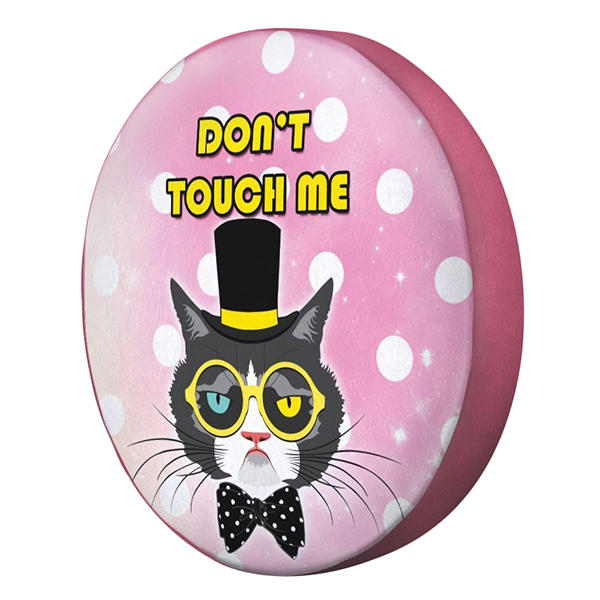 Gối tròn Mèo Don't touch me - GOCT253