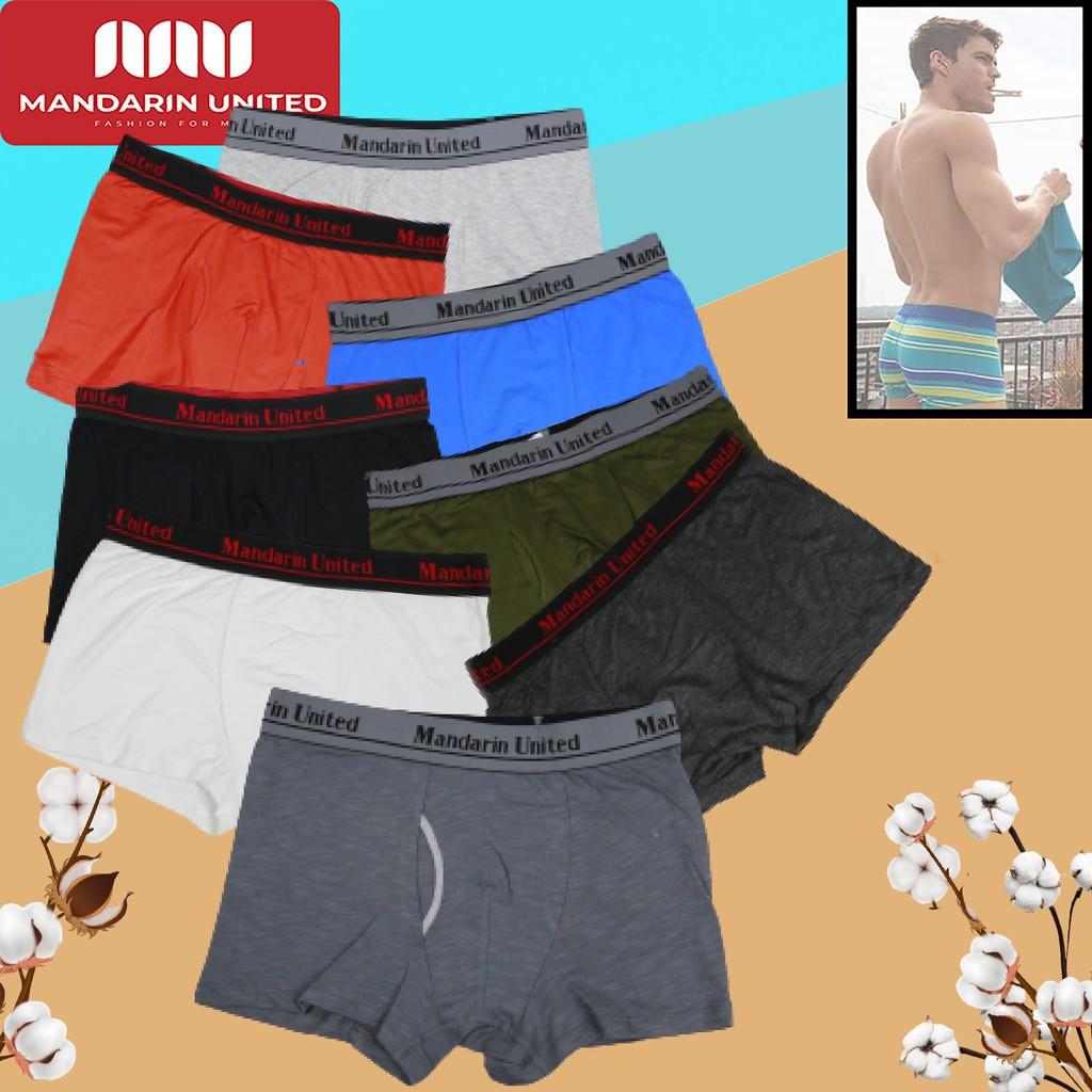 ☆ Quần lót nam sịp đùi cotton trơn cao cấp giá rẻ