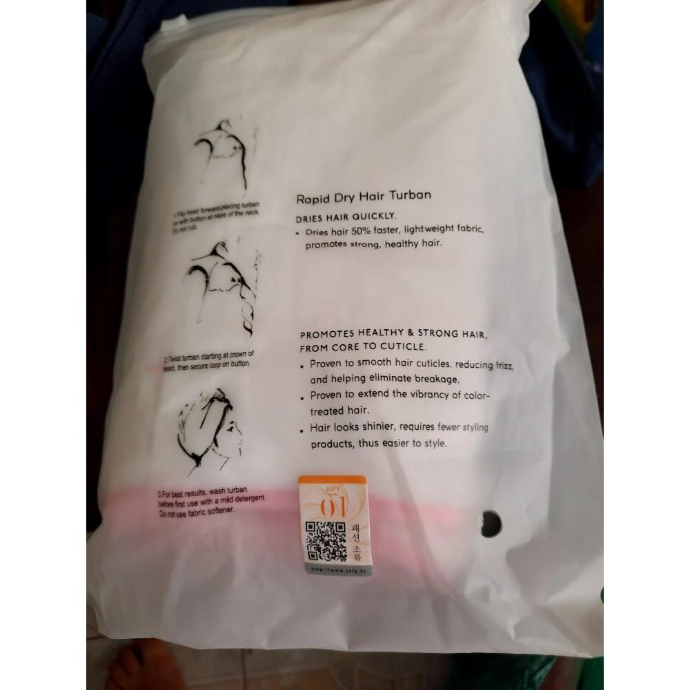 Khăn lau tóc thần thánh