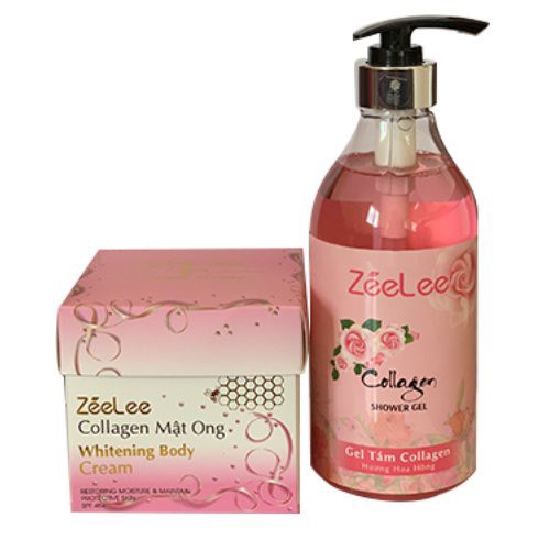 ZEELEE COLLAGEN MẬT ONG WHITENING BODY CREAM 200G