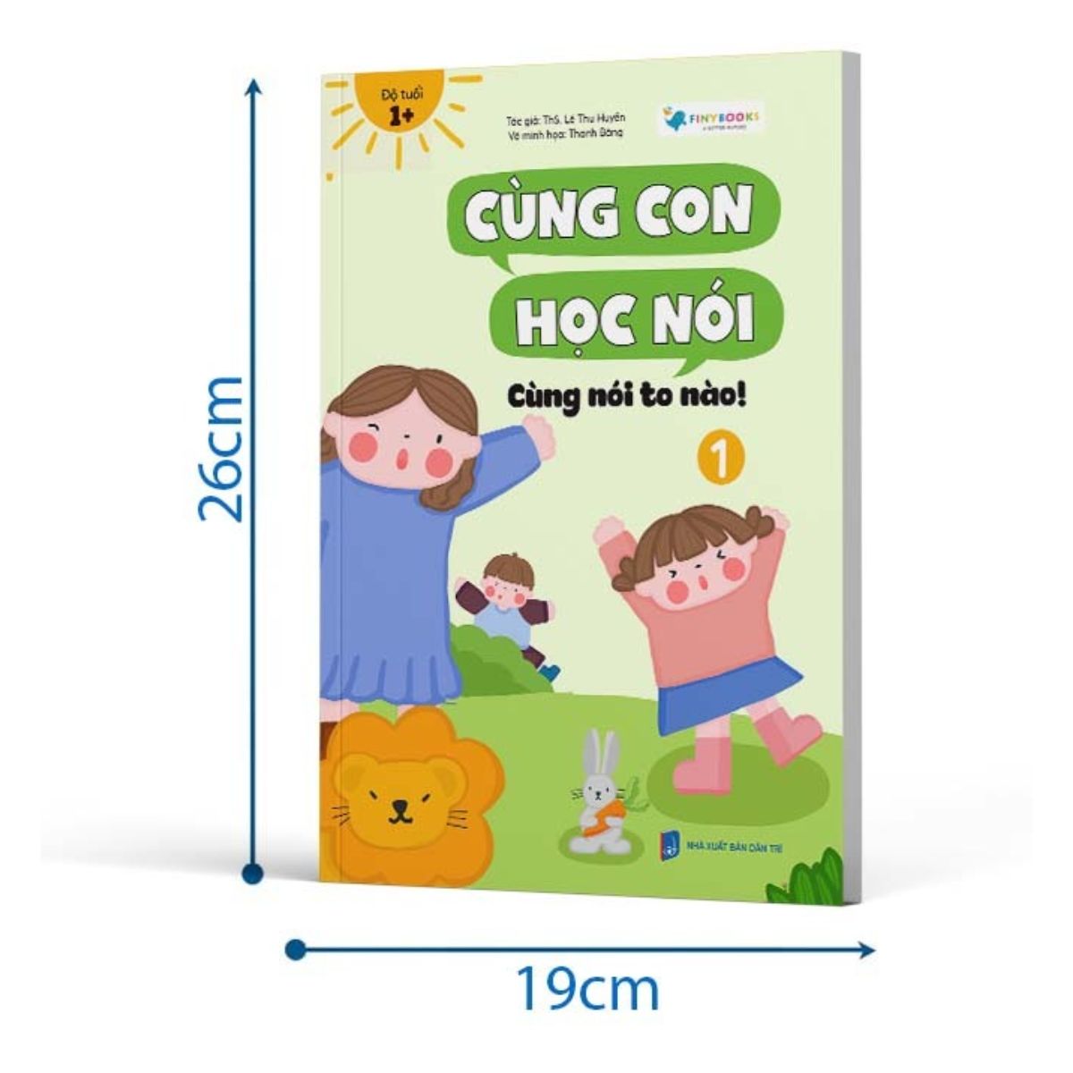 Sách - Cùng Con Học Nói - Dành cho bé từ 1 tuổi