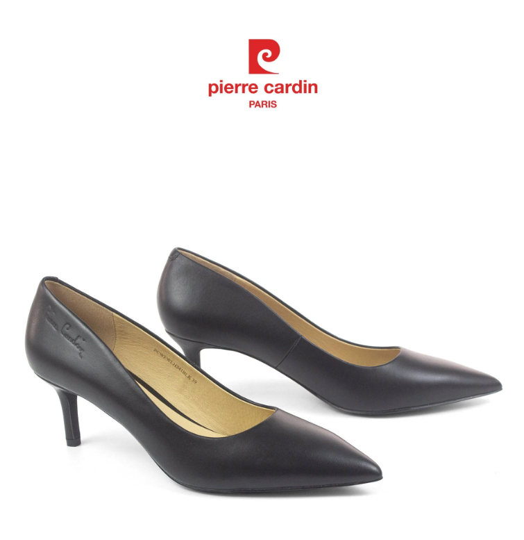 Giày Nữ Da Bò Thật Cao Gót - Pierre Cardin 241
