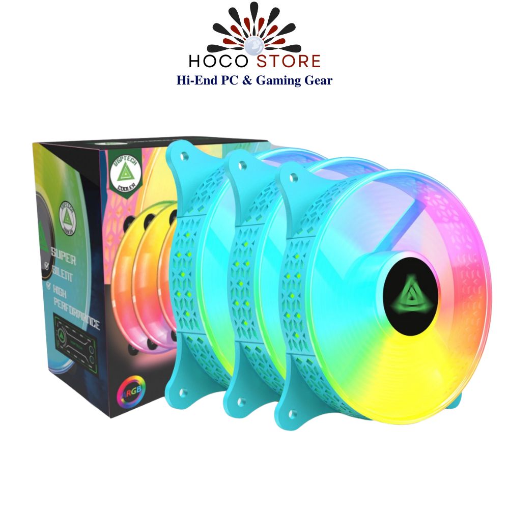 BỘ KIT 3 FAN V400C LED ARGB - Hàng Chính Hãng
