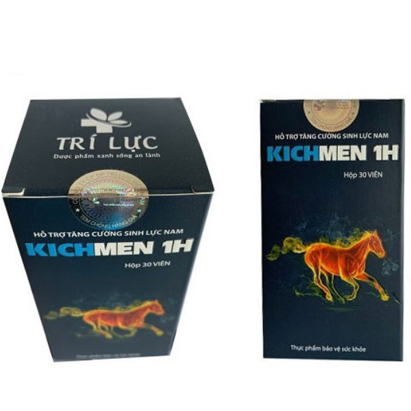 Kichmen 1h - Viên Uống Hỗ Trợ Tăng Cường Sinh Lý Nam