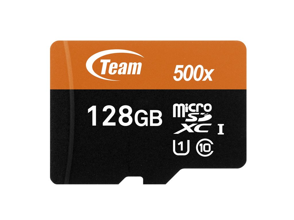 Thẻ nhớ 128GB Micro SDXC Team Group 500x upto 80MB/s + Adapter (cam) – Hàng Chính Hãng