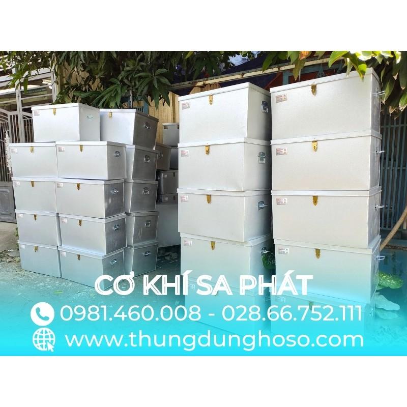 Thùng đựng đồ đa năng có khóa KT 40 x 30 x 20 cm