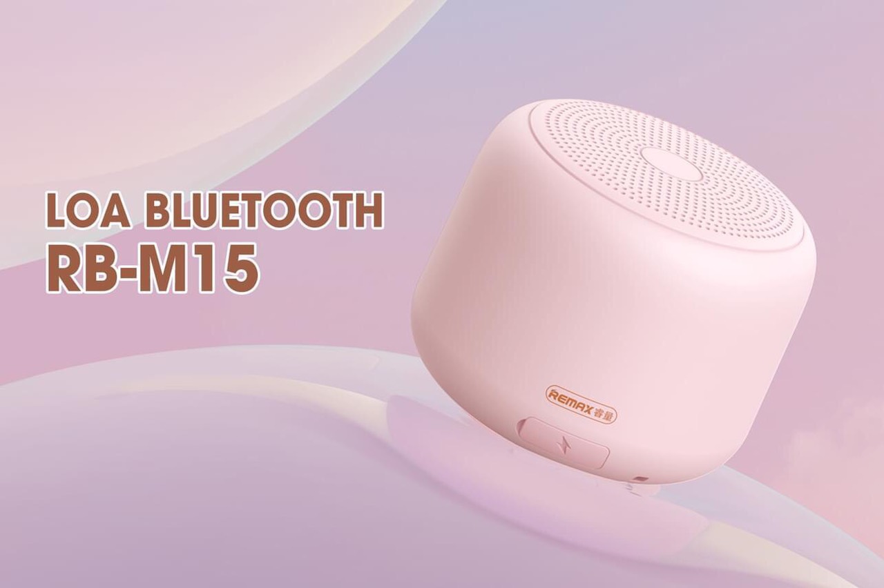 Loa Bluetooth Sothing Remax RB-M15 Tích hợp micro, âm thanh vòm 360 độ, chống nước IPX7, dung lượng pin dài tới 8h- Hàng Chính Hãng