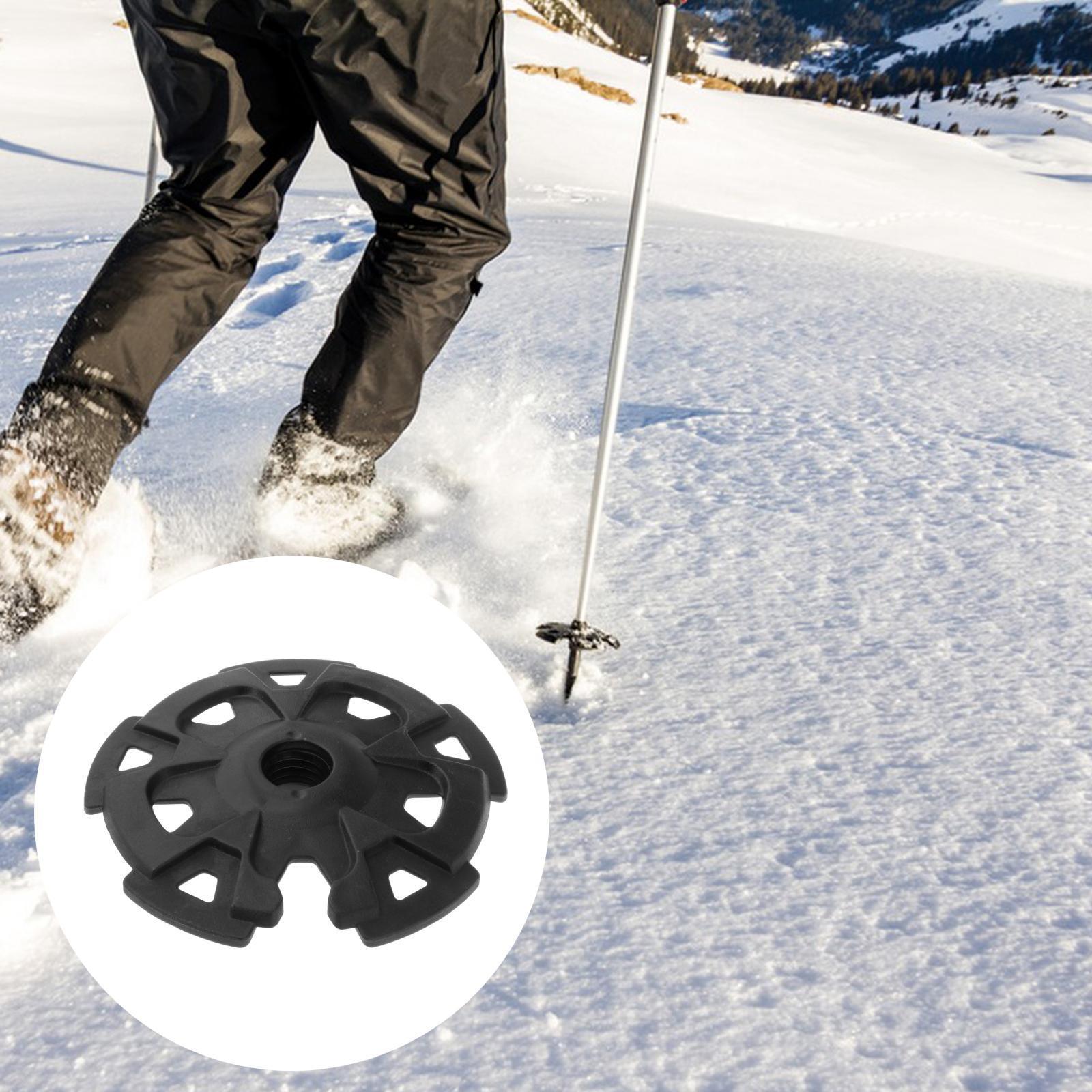 Walking Basket Replacement Snowflake Basket Mud Basket Walking Pole Basket, Durable, Wear Resistant