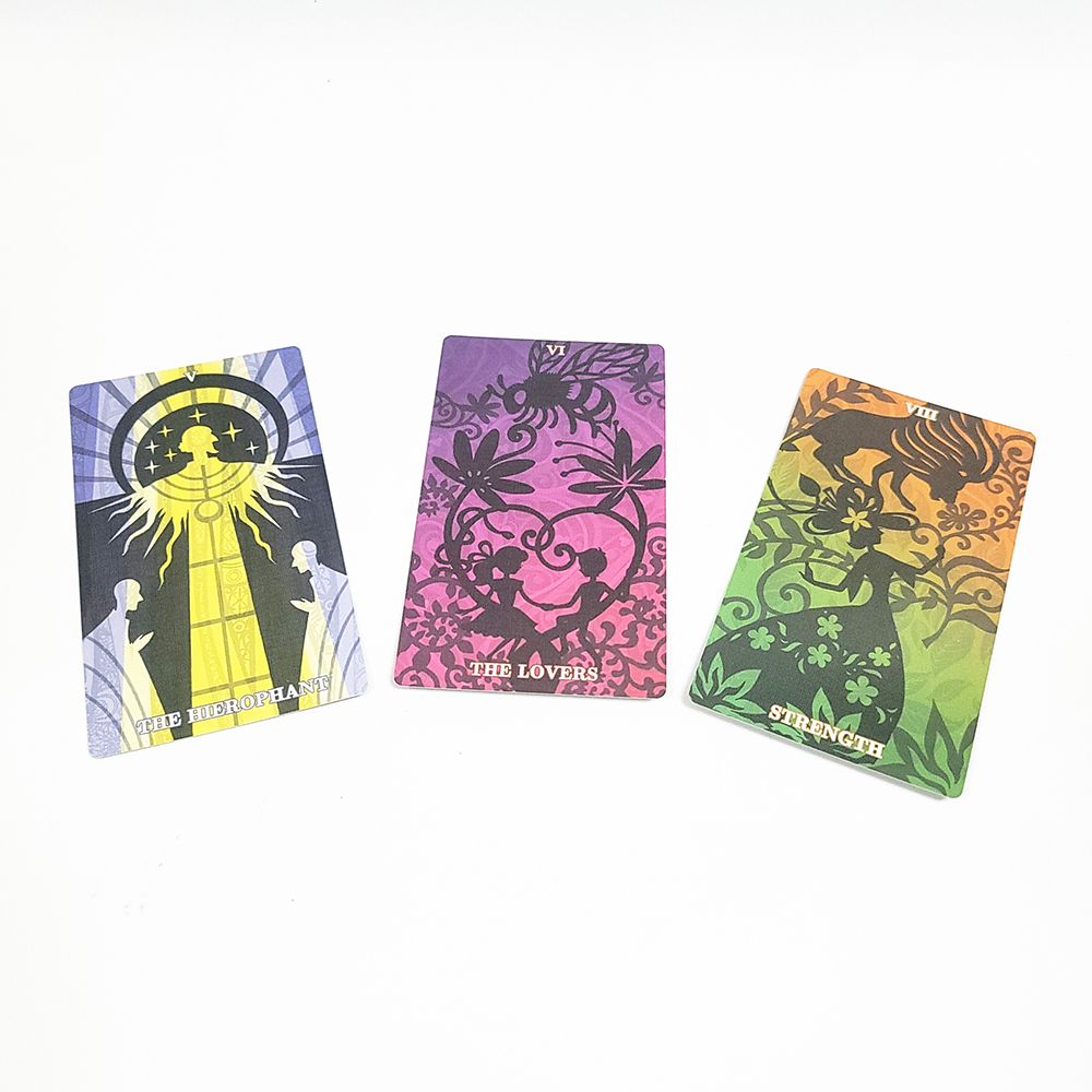 [Size Gốc] Bộ Bài Silhouettes Tarot 78 Lá Bài Đá Thanh Tẩy