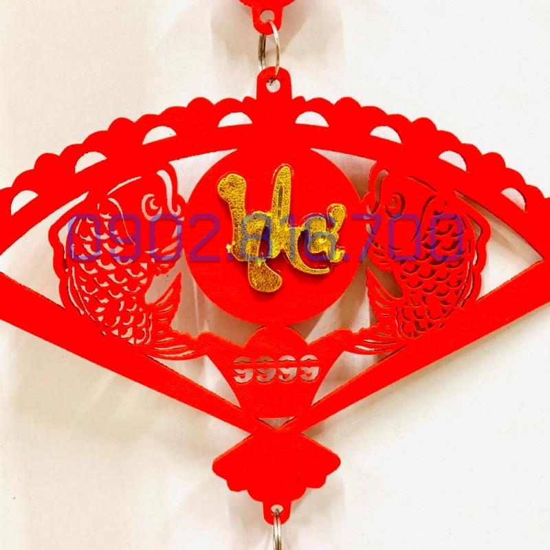 Câu đối nhung đỏ-Liễng nhung đỏ - Dây treo nhung đỏ CHÚC MỪNG NĂM MỚI-AN KHANG THỊNH VƯỢNG-VẠN SỰ NHƯ Ý trang trí tết