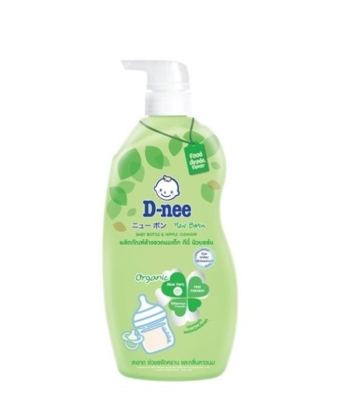 Nước rửa bình sữa D-nee Organic 600ml