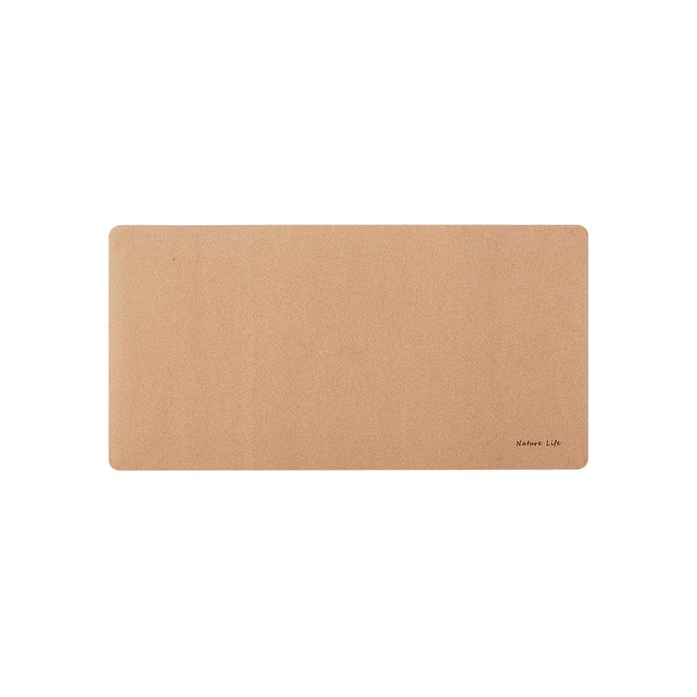 Tấm lót chuột Natural Cork Texture Desk Mat chống thấm nước,chống bụi kích thước lớn