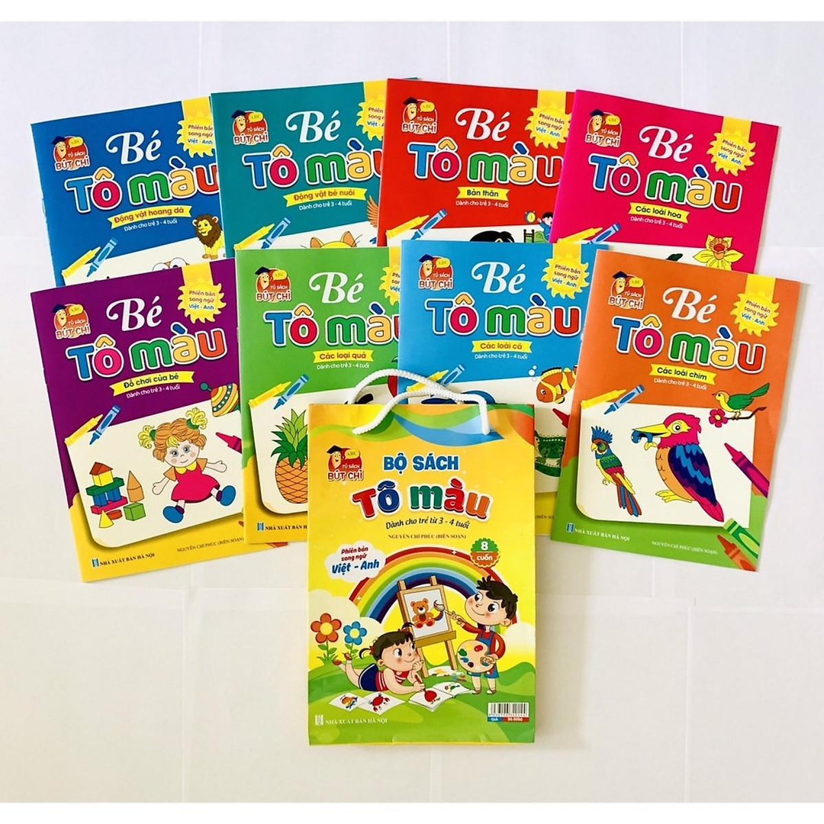 Túi Tô màu- Mầm non 3-4 tuổi