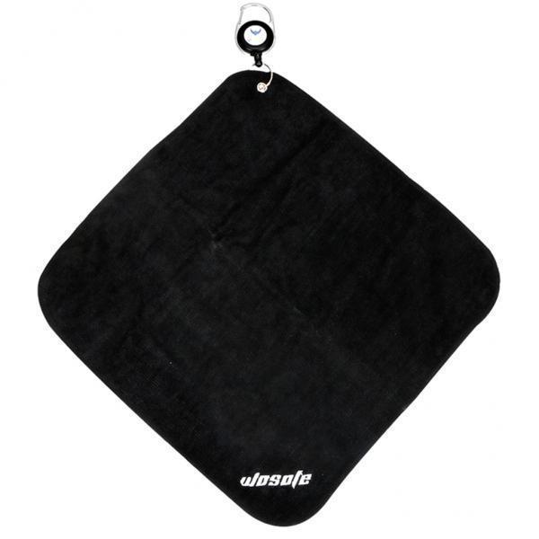 3-10pack 30x30cm Microfiber Golf Towel Sweat-absorbent Wiping Cloth Sports Black