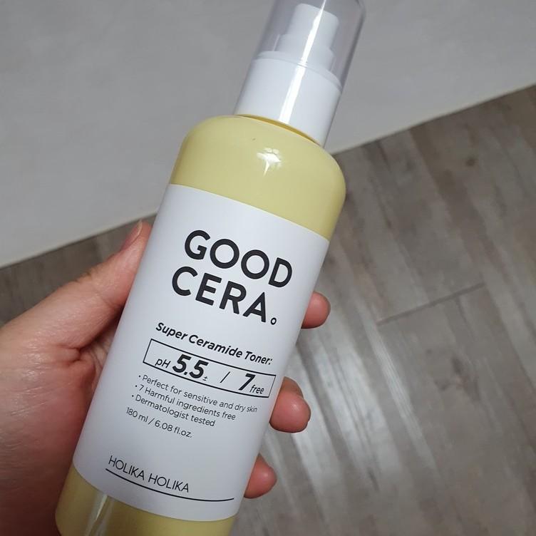 Nước Hoa Hồng Cân Bằng Dưỡng Ẩm Da Holika Holika Good Cera Super Ceramide Toner 180ml