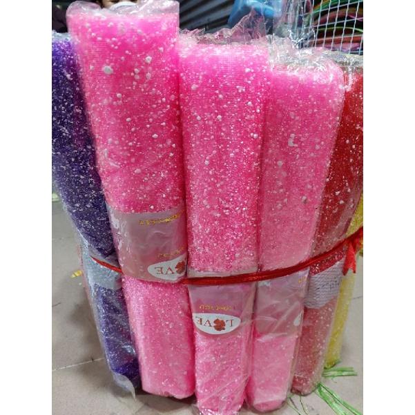 0Giấy bọt tuyết/ lưới tuyết bó hoa, làm đế oản | Phụ kiện trang trí