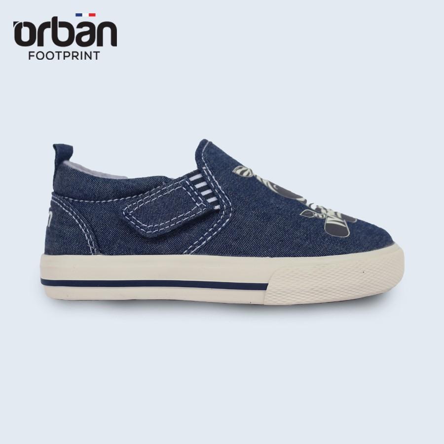 Giày Slipon bé trai Urban UB1902 xanh bò