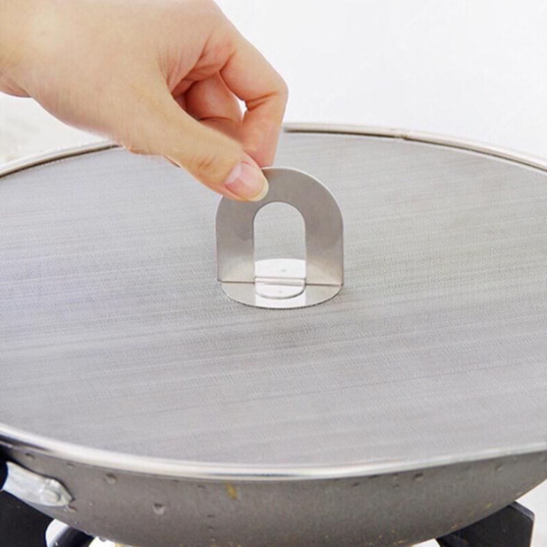 Lưới Đậy Chảo Chống Văng Dầu Mỡ Inox