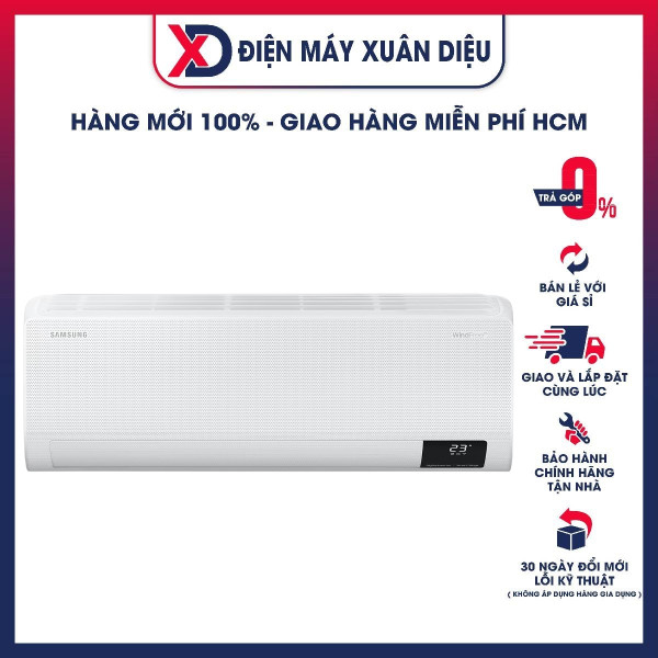 AR10CYECAWKN - Máy Lạnh Samsung inverter 1.0HP AR10CYECA - Hàng chính hãng (chỉ giao HCM)