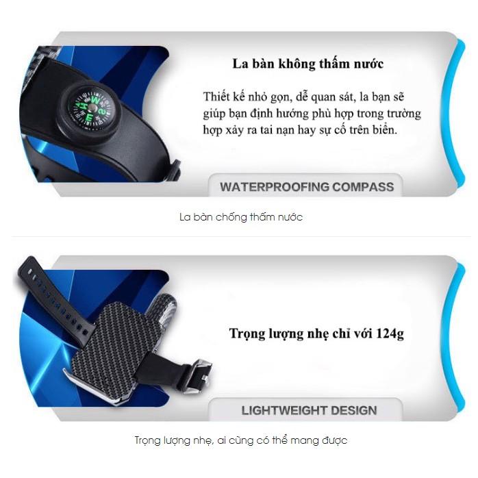 PHAO CỨU SINH, CỨU HỘ BƠI LỘI KÈM 2 BÌNH KHÍ CO2