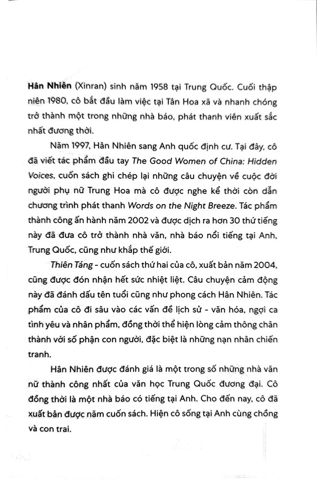 Thiên Táng - Hân Nhiên