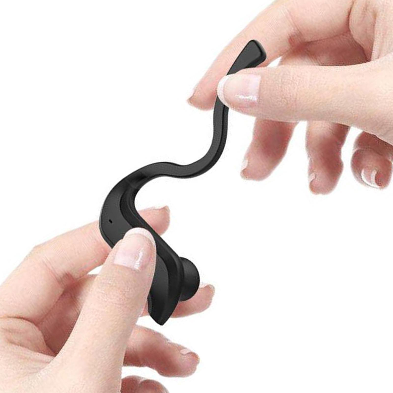 MD03 IPX5  earplugs  5.0 Earphones Ear Hook Headset w/Mic