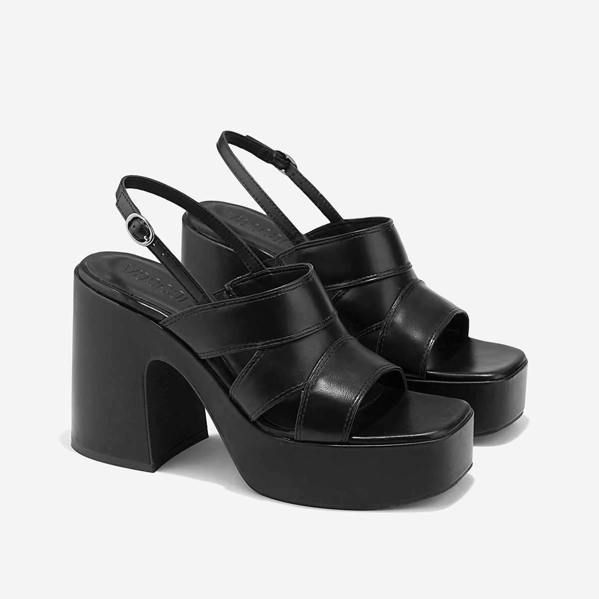 Vascara Giày Sandals Platform Quai Layer Cách Điệu - SDN 0801