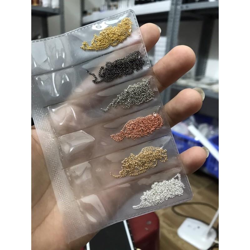 Set xích 6 màu kèm ảnh thật