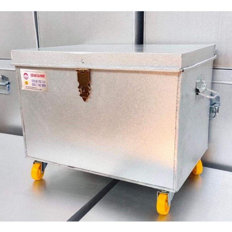 Thùng đựng đồ đa năng có bánh xe, chống ẩm mốc, chống con trùng chui vào, bảo quảng vật dụng không bị thất lạc