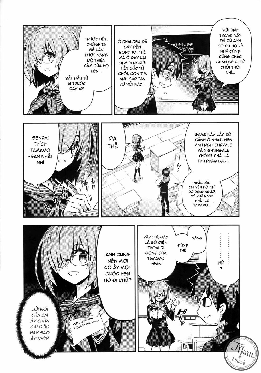 tokimeki chaldea: chaldea rộn ràng chapter 1 11