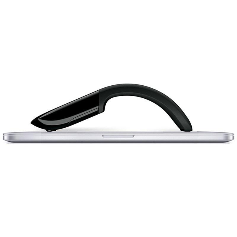 Bluetooth Hồ Quang Cảm Ứng Gấp Chuột Cho Microsoft Gấp Gọn Không Dây Chuột Quang Học 1200 DPI Chuột Di Động Du Lịch Siêu Mỏng Chuột