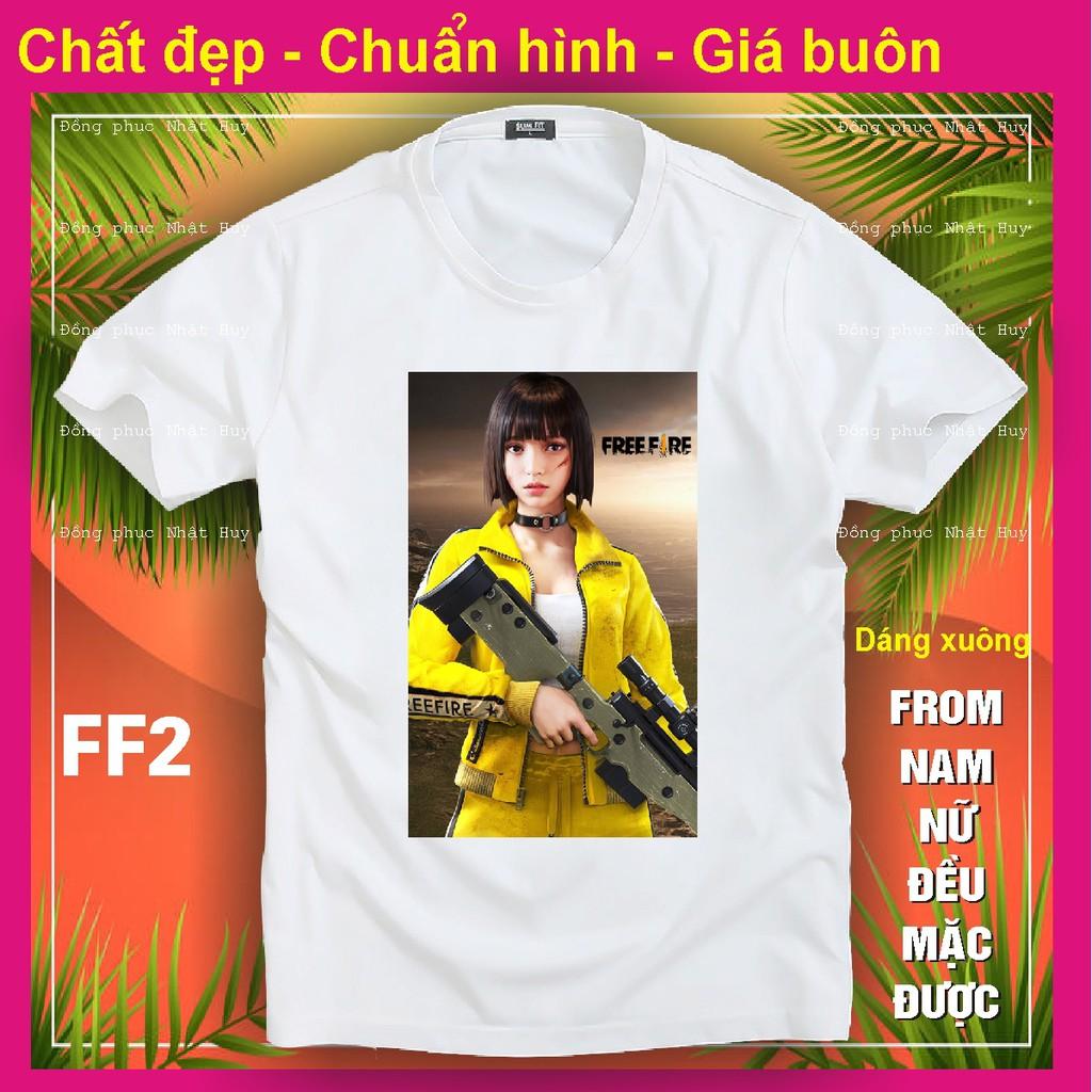 Áo thun game Free Fire FF26 ,phông bao đổi trả, chất đẹp