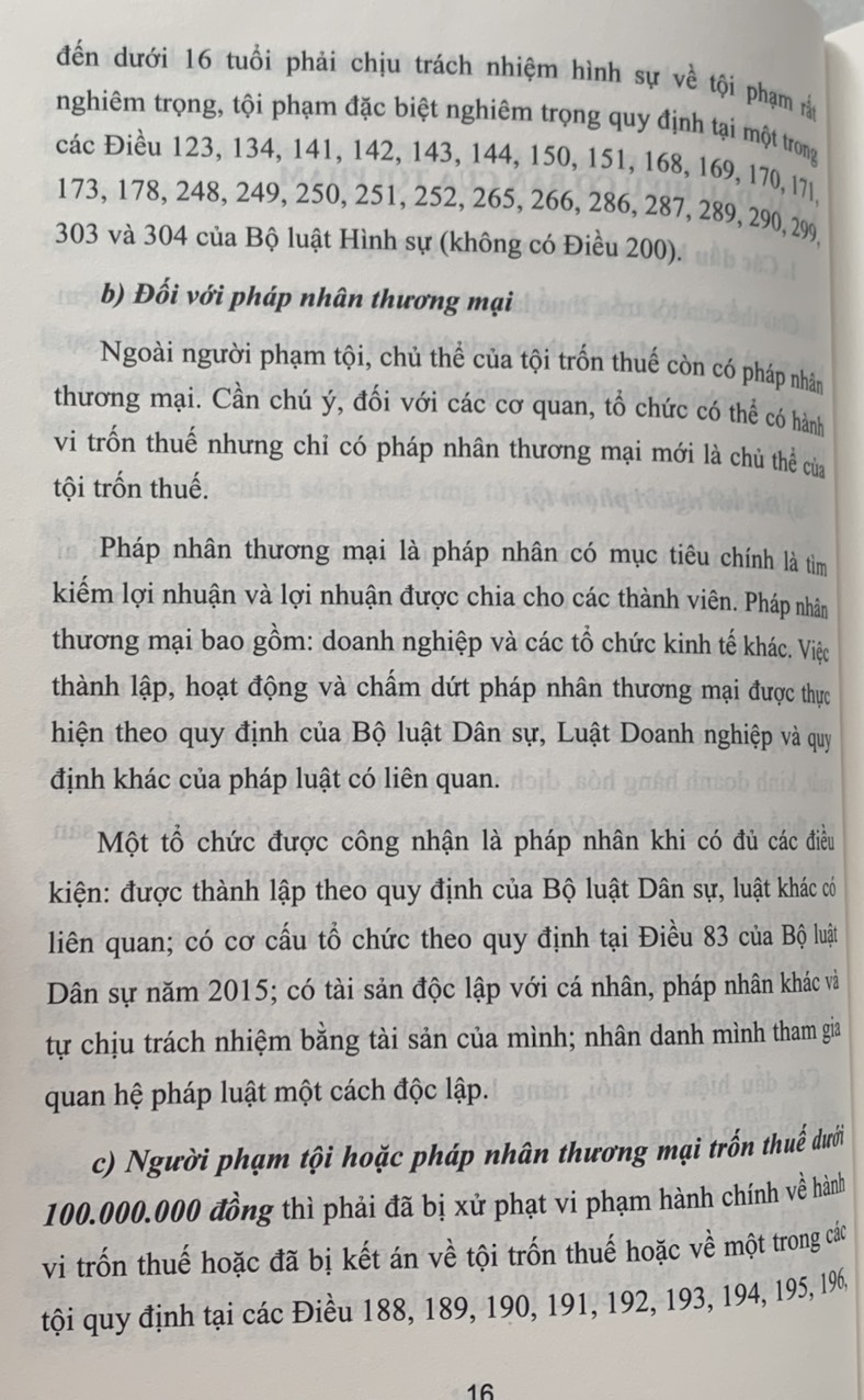 Bình luận Bộ Luật Hình Sự năm 2015 (Bộ 9 cuốn của tác giả Đinh Văn Quế)