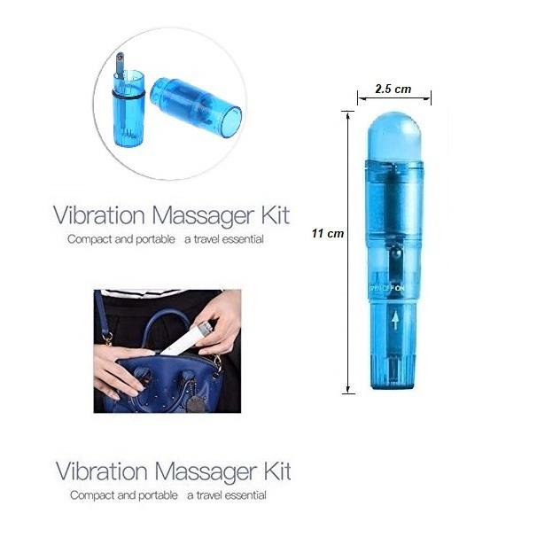 Bút Massage Mắt Rung Châm Cứu (Tặng Kèm 1 SP Ngẫu Nhiên) - Máy Mát Xa Rung Mini Cầm Tay- Video Thật - B0075B0067B0076