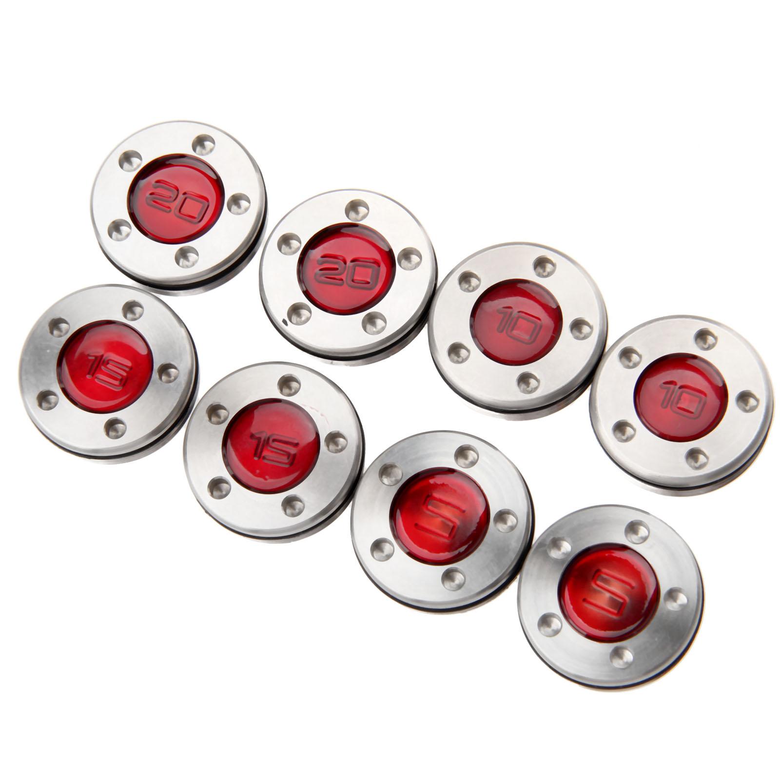 2PCS 5G 10G 15G 20G RED RED OTHING GLOL Color: 10g