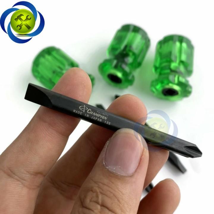 Tua Vít lùn 2 đầu dẹp và bake Nhật Bản NO.850