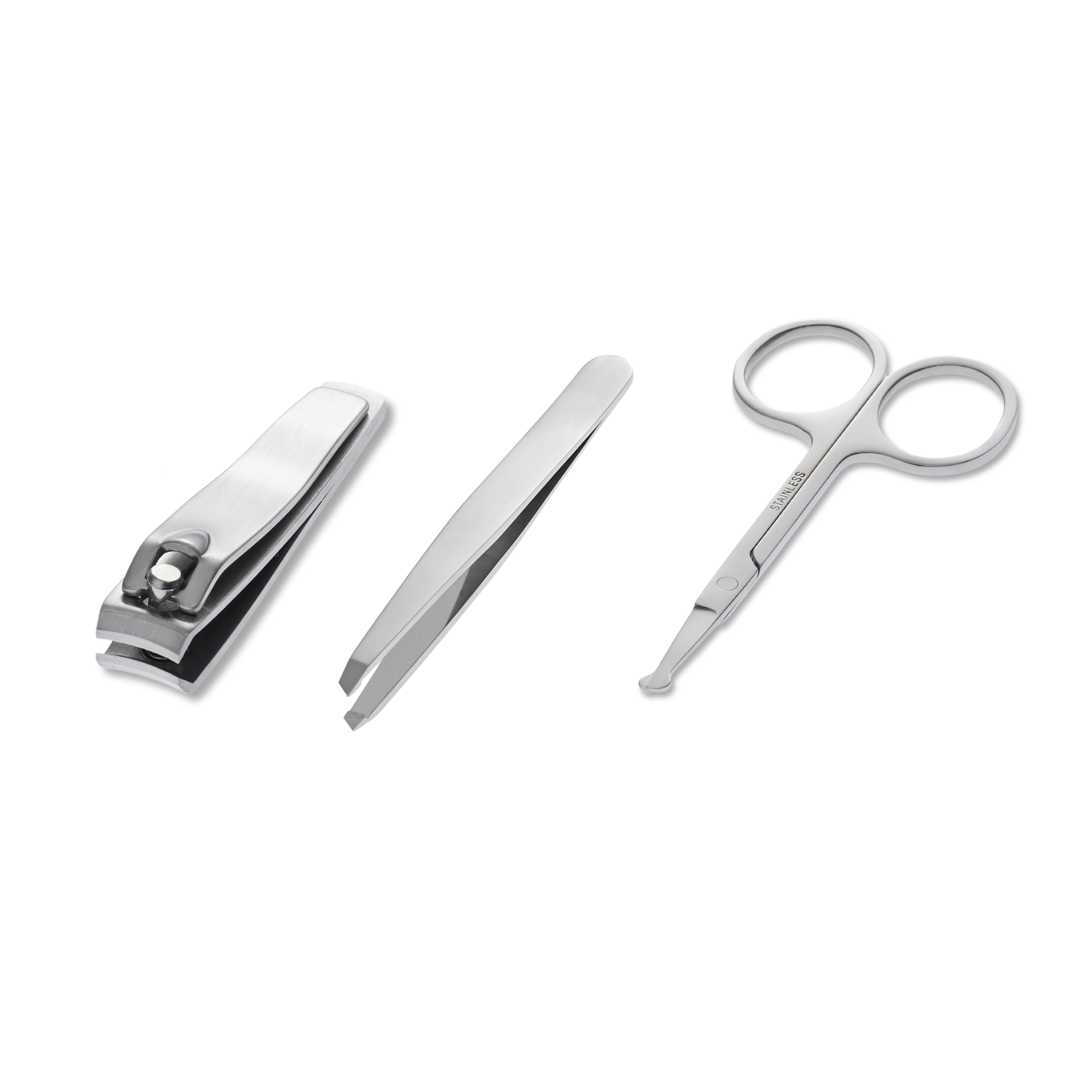 Bộ Quà Tặng 3 Sản Phẩm Thép Không Gỉ Cao Cấp KỀM NGHĨA NCARE Mini Xám