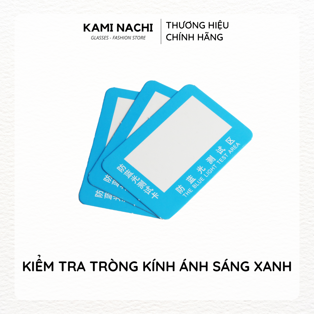 Bộ thẻ đổi màu và đèn kiểm tra ánh sáng xanh KAMI NACHI