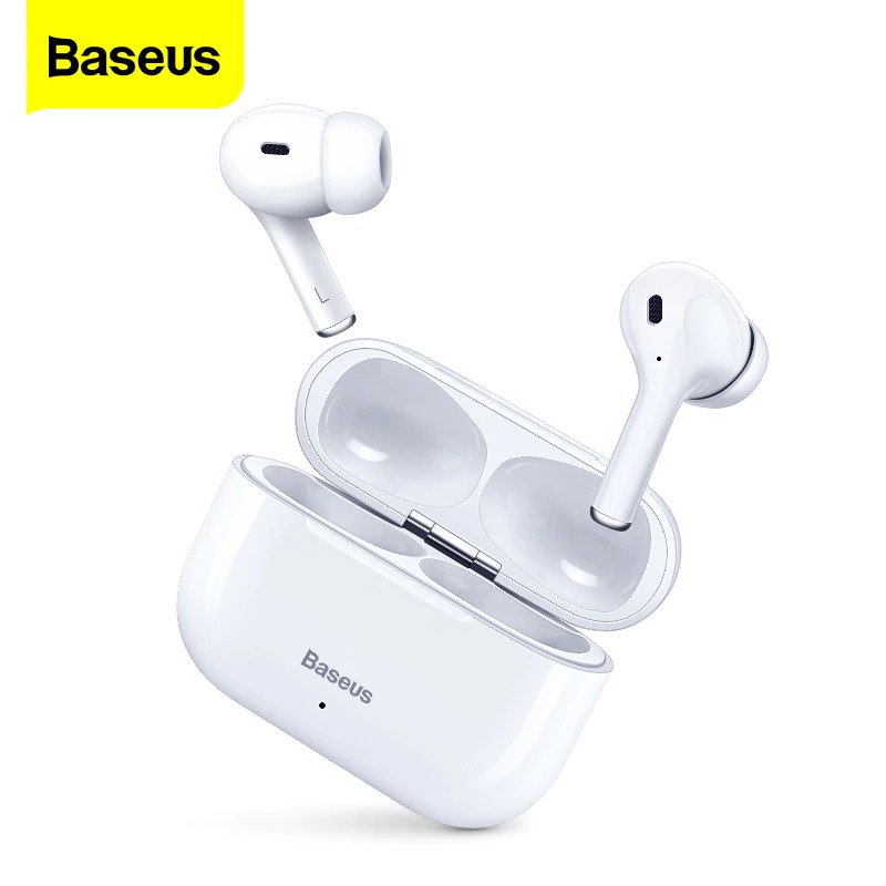 Tai Nghe Không Dây Baseus Encok W3 Bluetooth 5.0, Liên Tục 4h, Chống Ồn, Chống Nước - Hàng Chính Hãng